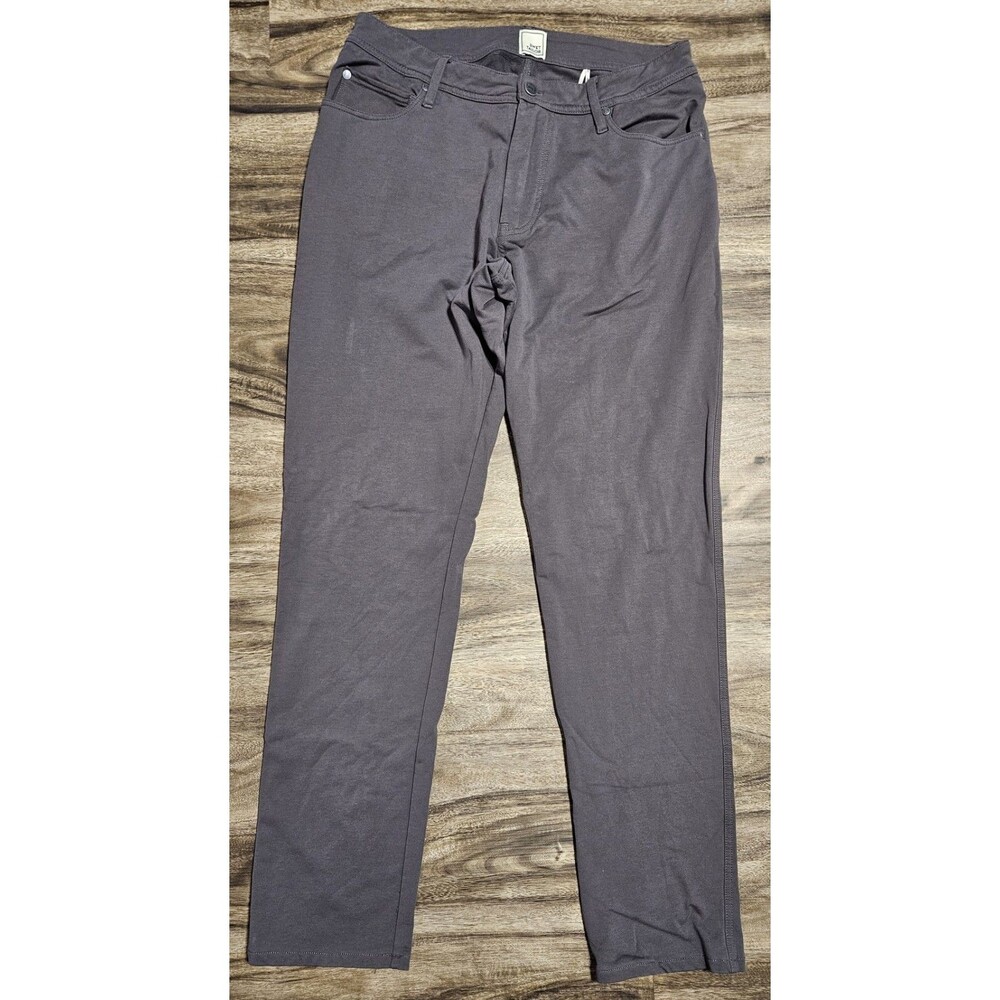 Swet Tailor Men's 32x32 Gray Pants Soft Comfy Stretchy Slacks